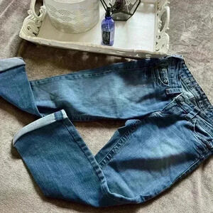 DELiA’s Bailey Cropped Straight Leg Jeans - Size 1/2P